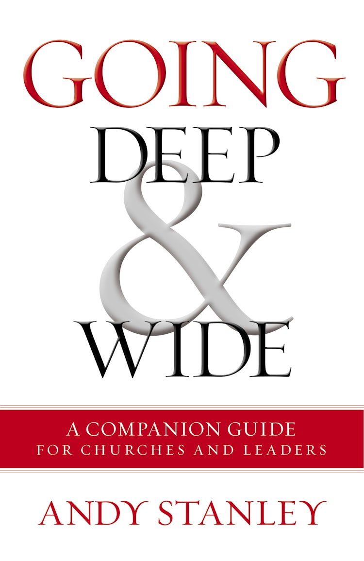 Cover image for Going Deep And Wide: A Companion Guide For Churches And Leaders, isbn: 9780310538301