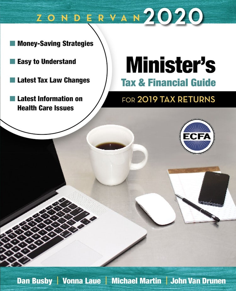 Cover image for Zondervan 2020 Minister's Tax And Financial Guide: For 2019 Tax Returns, isbn: 9780310588795