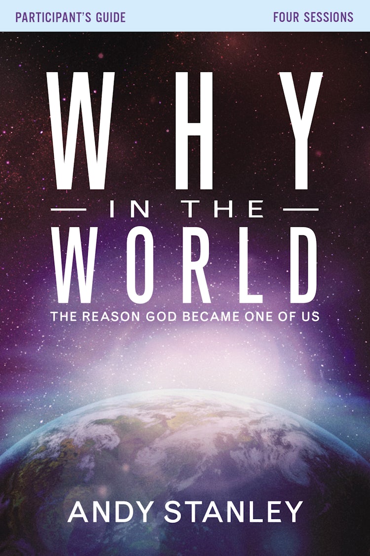 Cover image for Why in the World Participant's Guide: The Reason God Became One of Us, isbn: 9780310682257