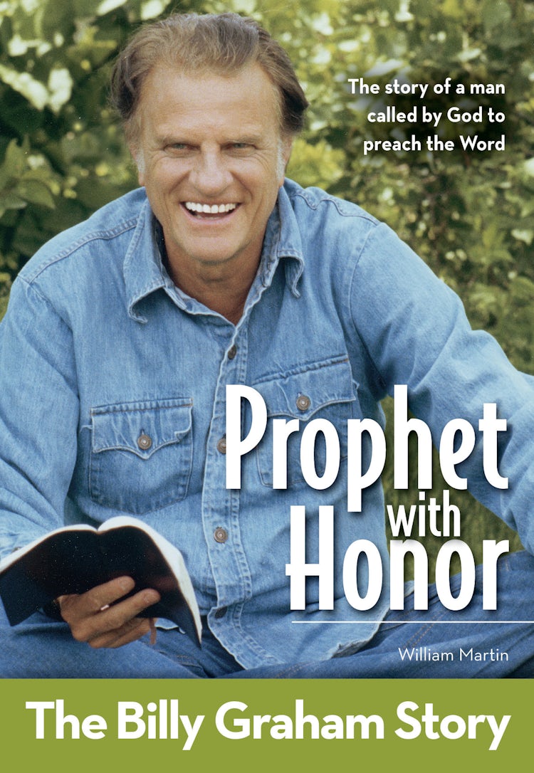 Cover image for Prophet With Honor, Kids Edition: The Billy Graham Story, isbn: 9780310719359