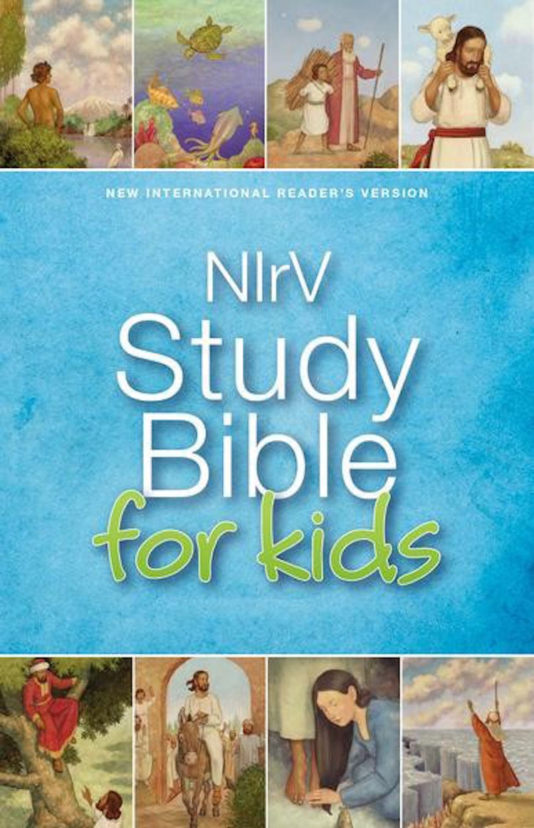 Cover image for NIRV Study Bible For Kids, isbn: 9780310744030