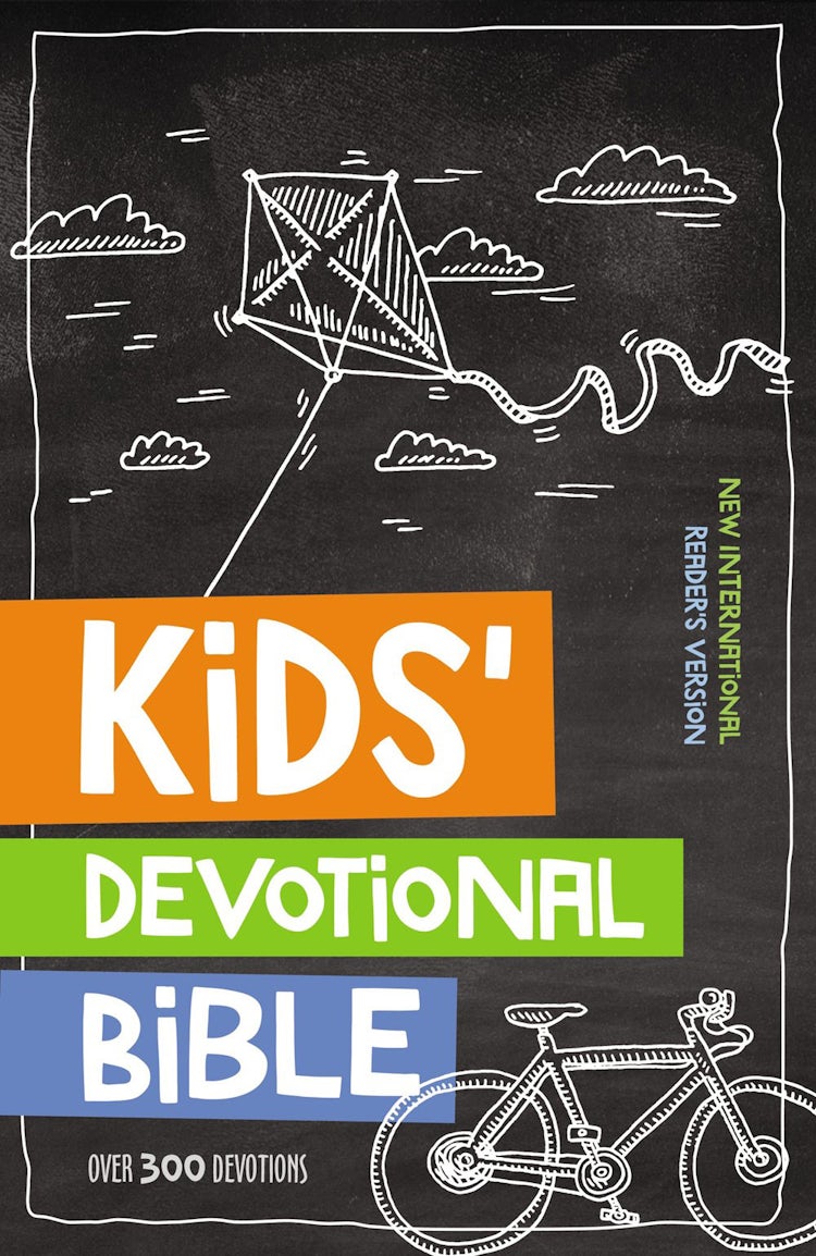 Cover image for NIrV Kids Devotional Bible: Over 300 Devotions, isbn: 9780310744450