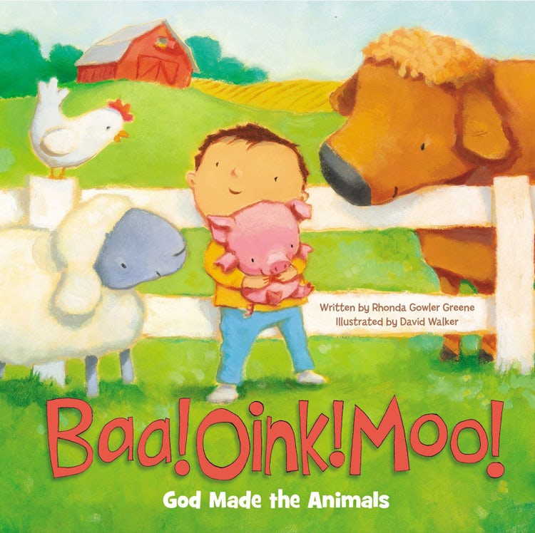 Cover image for Baa! Oink! Moo! God Made The Animals, isbn: 9780310752271