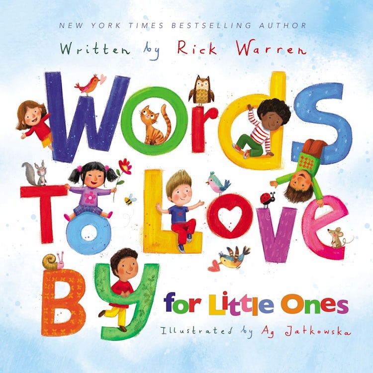 Cover image for Words To Love By For Little Ones, isbn: 9780310753575