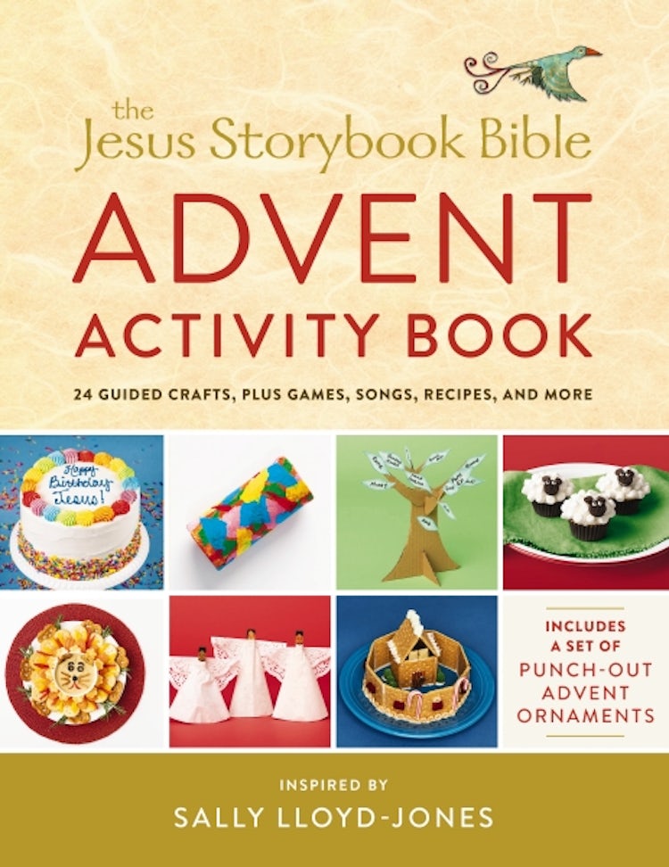 Cover image for The Jesus Storybook Bible Advent Activity Book: 24 Guided Crafts, Plus Games, Songs, Recipes, And More, isbn: 9780310753797