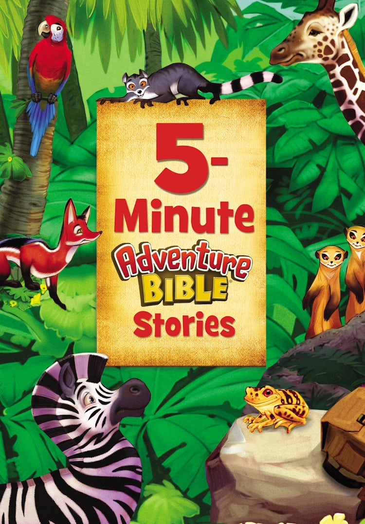 Cover image for 5-minute Adventure Bible Stories, isbn: 9780310759706