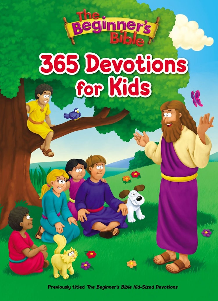 Cover image for The Beginner's Bible 365 Devotions For Kids, isbn: 9780310763062
