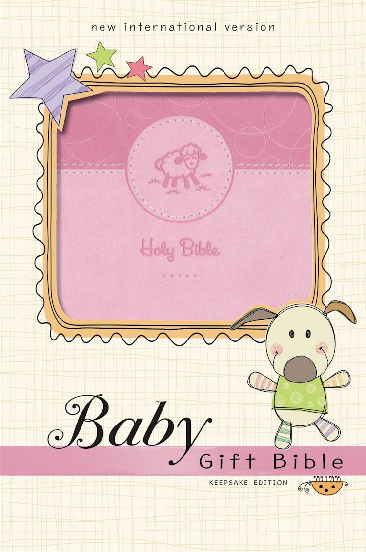 Cover image for NIV Baby Gift Bible Red Letter Edition [Pink], isbn: 9780310764236