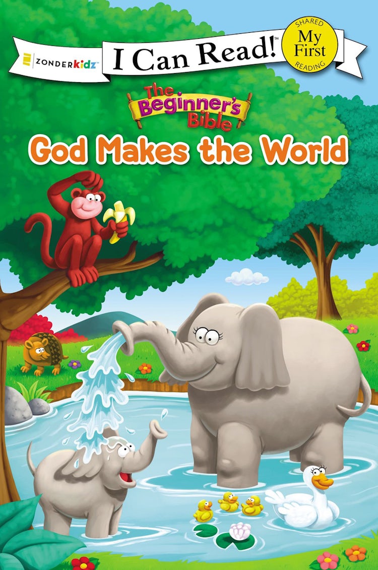 Cover image for The Beginner's Bible: God Makes The World, isbn: 9780310764649