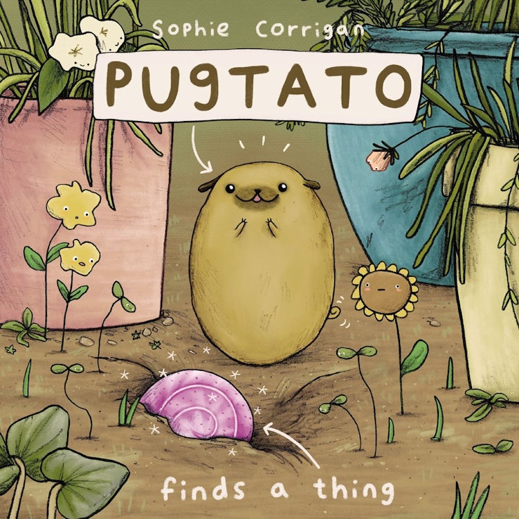 Cover image for Pugtato Finds A Thing, isbn: 9780310767817