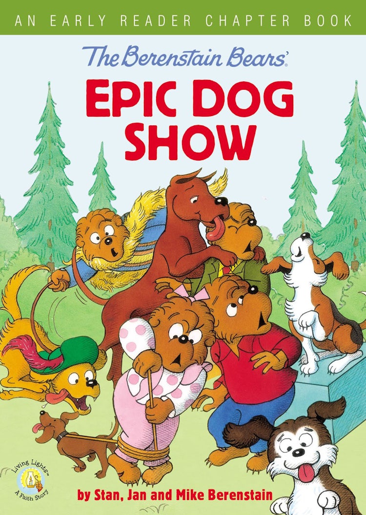 Cover image for The Berenstain Bears' Epic Dog Show, isbn: 9780310767909