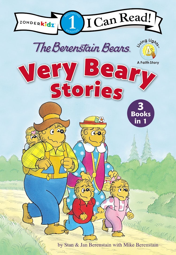 Cover image for The Berenstain Bears Very Beary Stories: 3 Books in 1, isbn: 9780310768425