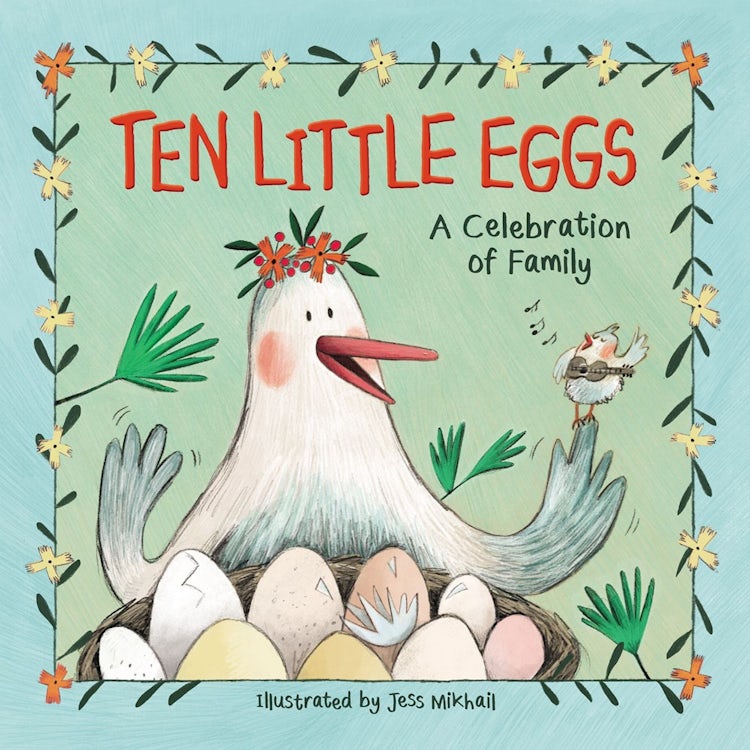 Cover image for Ten Little Eggs: A Celebration Of Family, isbn: 9780310768814