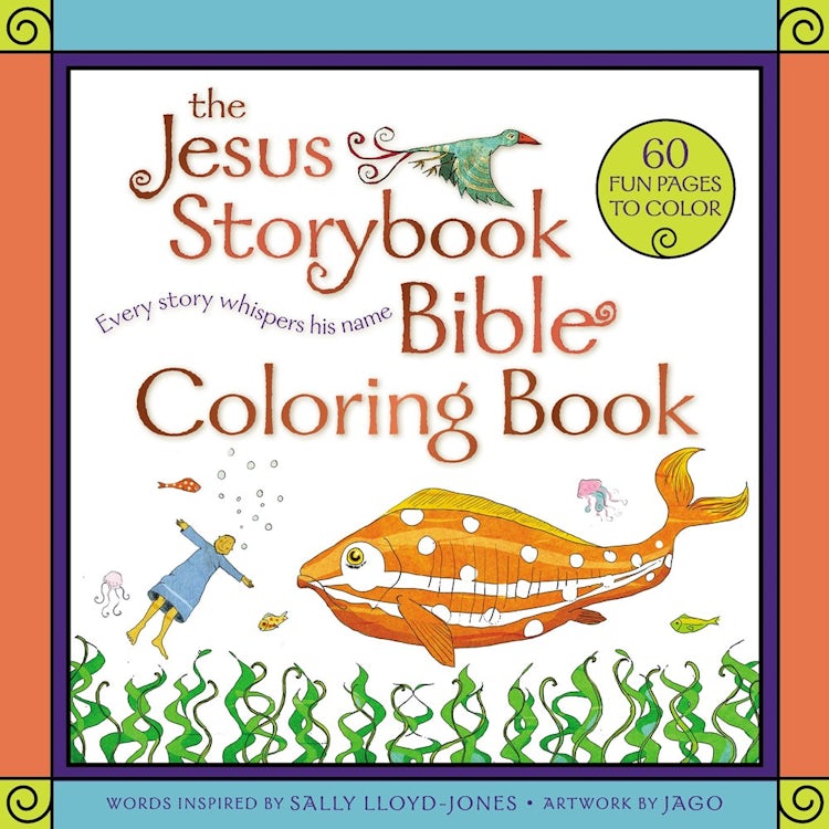 Cover image for The Jesus Storybook Bible Coloring Book: Every Story Whispers His Name, isbn: 9780310769309