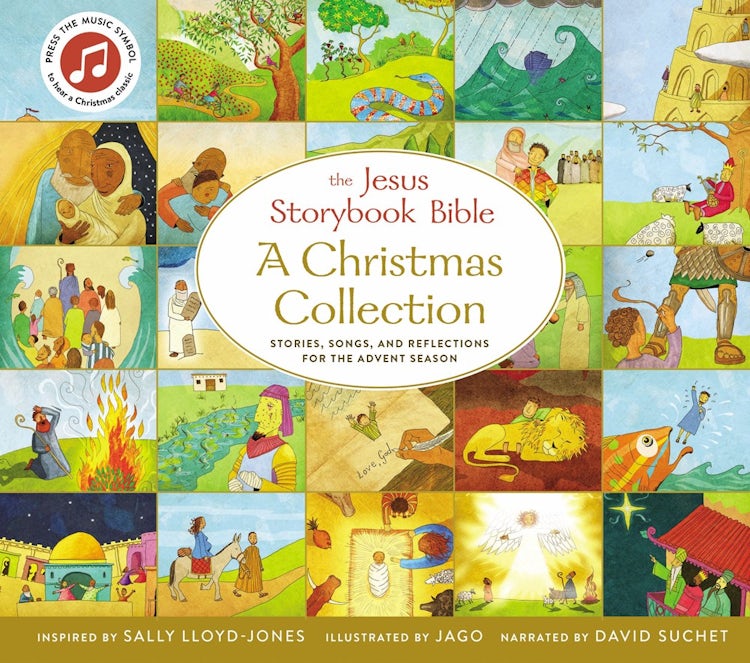 Cover image for The Jesus Storybook Bible A Christmas Collection: Stories, Songs, And Reflections For The Advent Season, isbn: 9780310769903