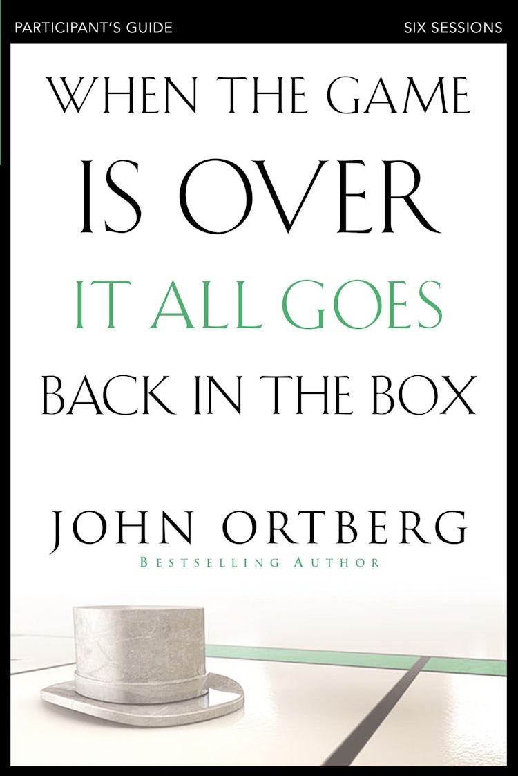 Cover image for When the Game Is Over, It All Goes Back in the Box Participant's Guide, isbn: 9780310808190