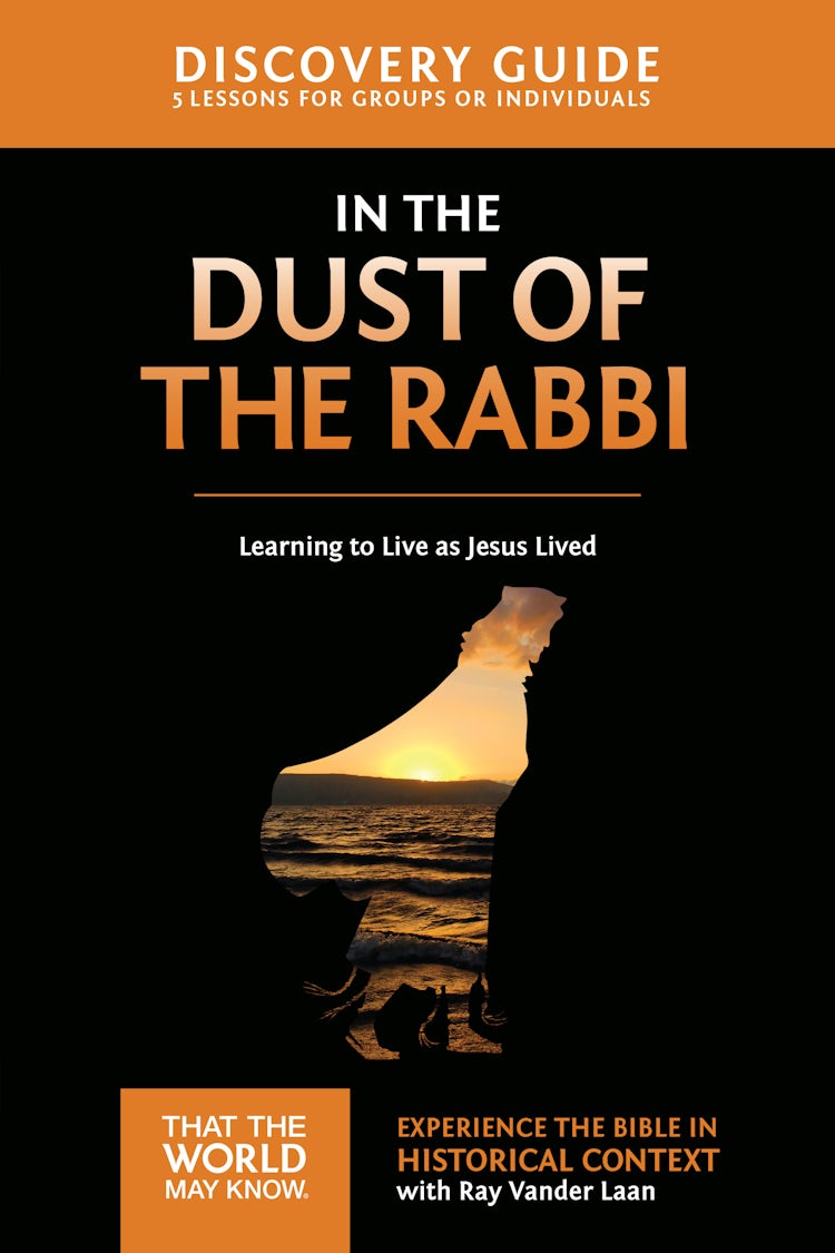 Cover image for In the Dust of the Rabbi Discovery Guide: Learning to Live as Jesus Lived, isbn: 9780310879664
