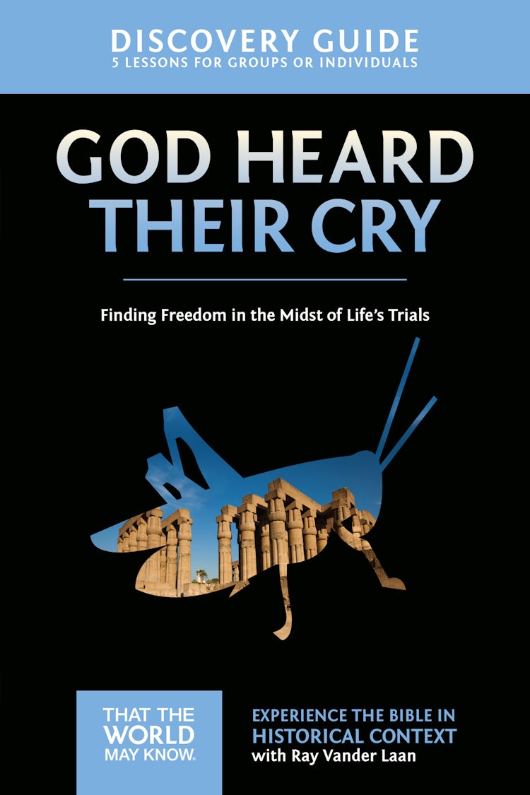 Cover image for God Heard Their Cry Discovery Guide: Finding Freedom in the Midst of Life's Trials, isbn: 9780310879749