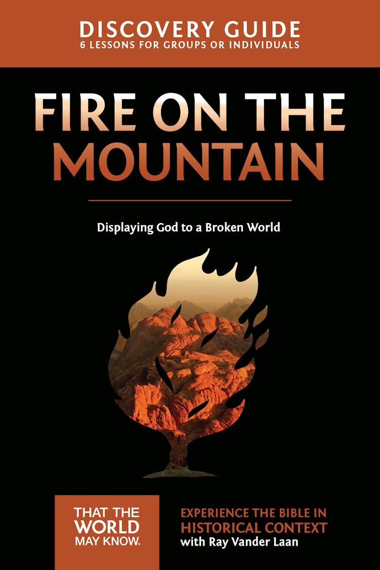 Cover image for Fire on the Mountain Discovery Guide: Displaying God to a Broken World, isbn: 9780310879787