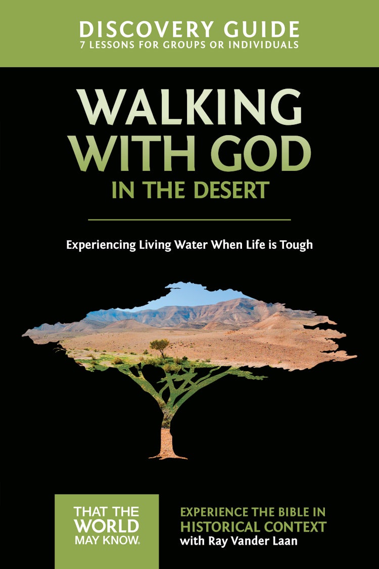 Cover image for Walking With God in the Desert Discovery Guide: Experiencing Living Water When Life is Tough, isbn: 9780310880622