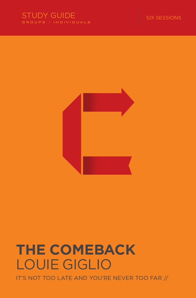 Cover image for The Comeback Study Guide: Welcome to a Brand New Start, isbn: 9780310887386