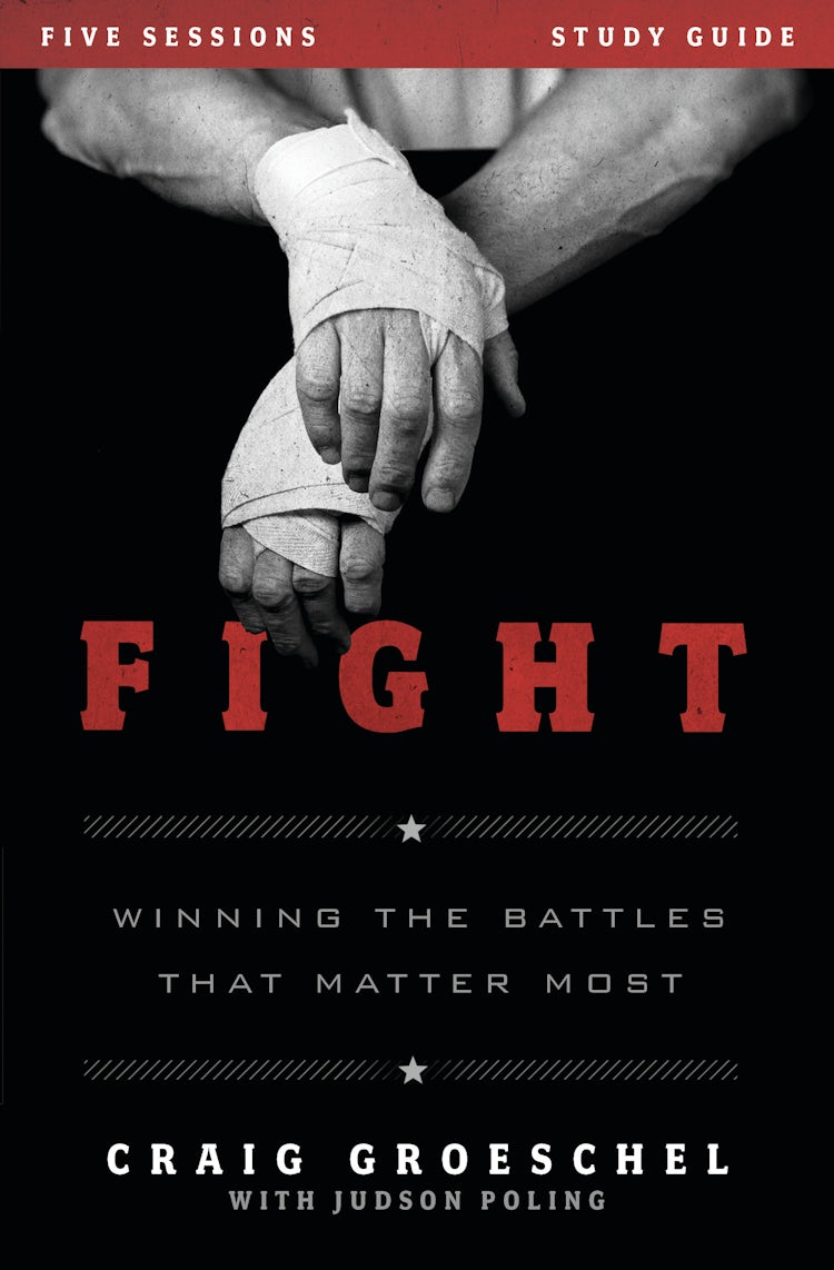 Cover image for Fight Study Guide: Winning the Battles That Matter Most, isbn: 9780310894964