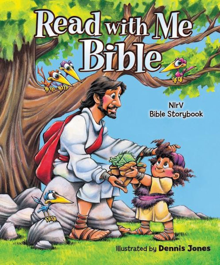Cover image for NIRV Read With Me Bible, isbn: 9780310920083