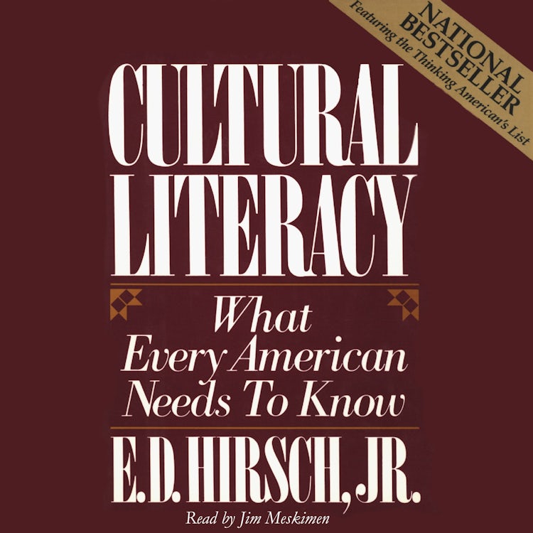 Cover image for Cultural Literacy, isbn: 9780358296959