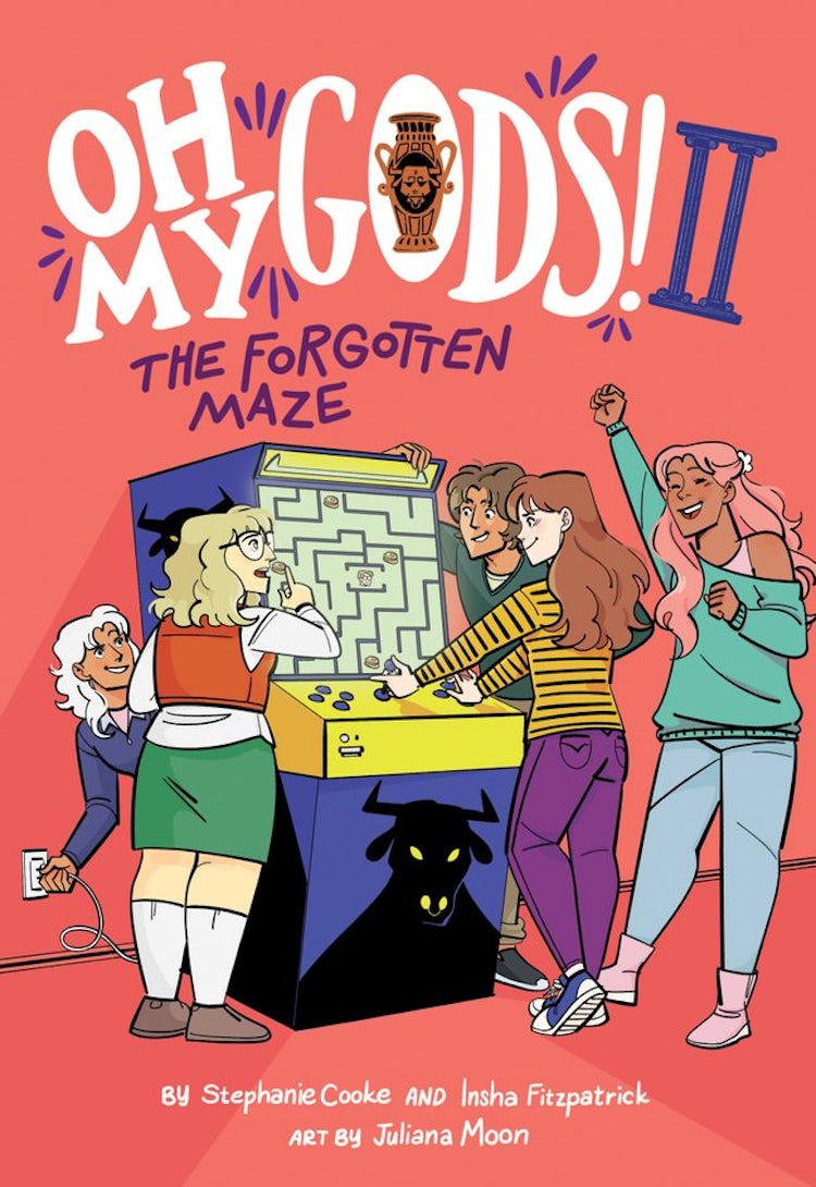 Cover image for Oh My Gods! 2: The Forgotten Maze Graphic Novel, isbn: 9780358299547