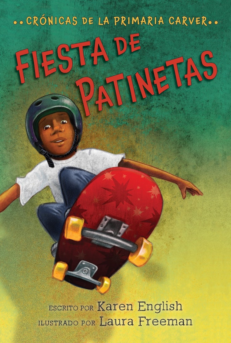Cover image for Fiesta de patinetas, isbn: 9780358330684