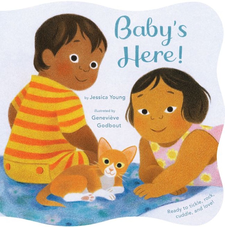 Cover image for Baby's Here!, isbn: 9780358438588