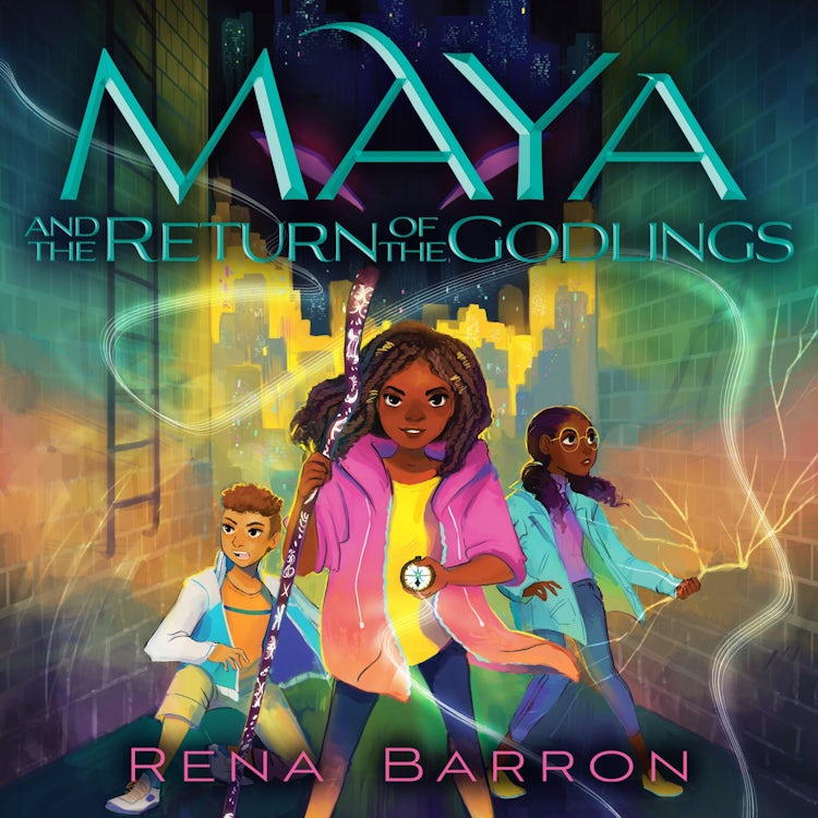 Cover image for Maya and the Return of the Godlings, isbn: 9780358449867