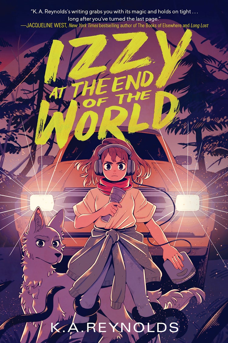 Cover image for Izzy at the End of the World, isbn: 9780358469292