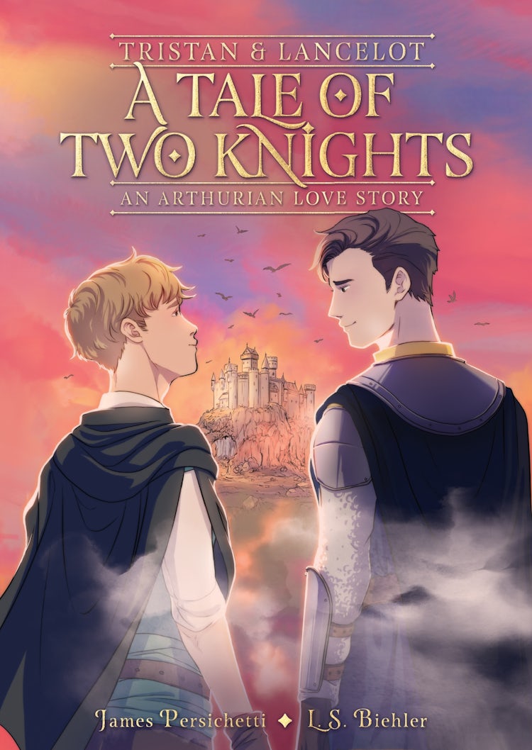 Cover image for Tristan And Lancelot - A Tale Of Two Knights: An Arthurian Love Story Graphic Novel, isbn: 9780358541233