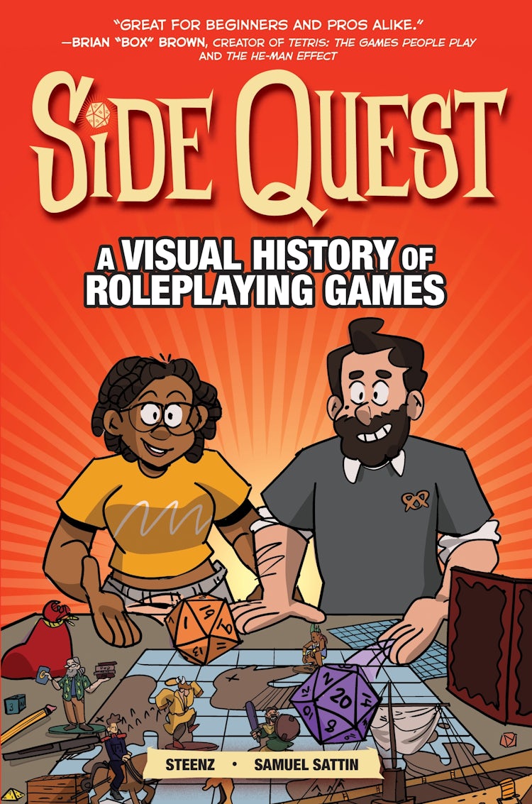Cover image for Side Quest: A Visual History Of Roleplaying Games, isbn: 9780358616368