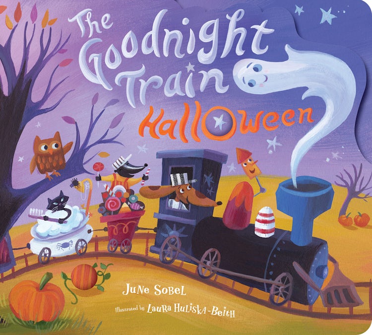 Cover image for Goodnight Train Halloween: A Halloween Book for Kids, isbn: 9780358626077