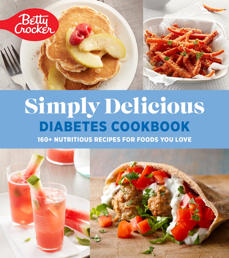 Cover image for Betty Crocker Simply Delicious Diabetes Cookbook, isbn: 9780358658641