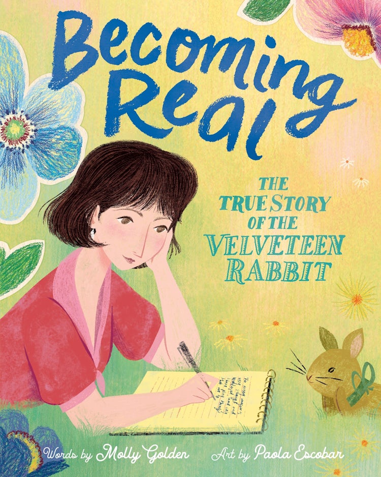 Cover image for Becoming Real: The True Story Of The Velveteen Rabbit, isbn: 9780358681540