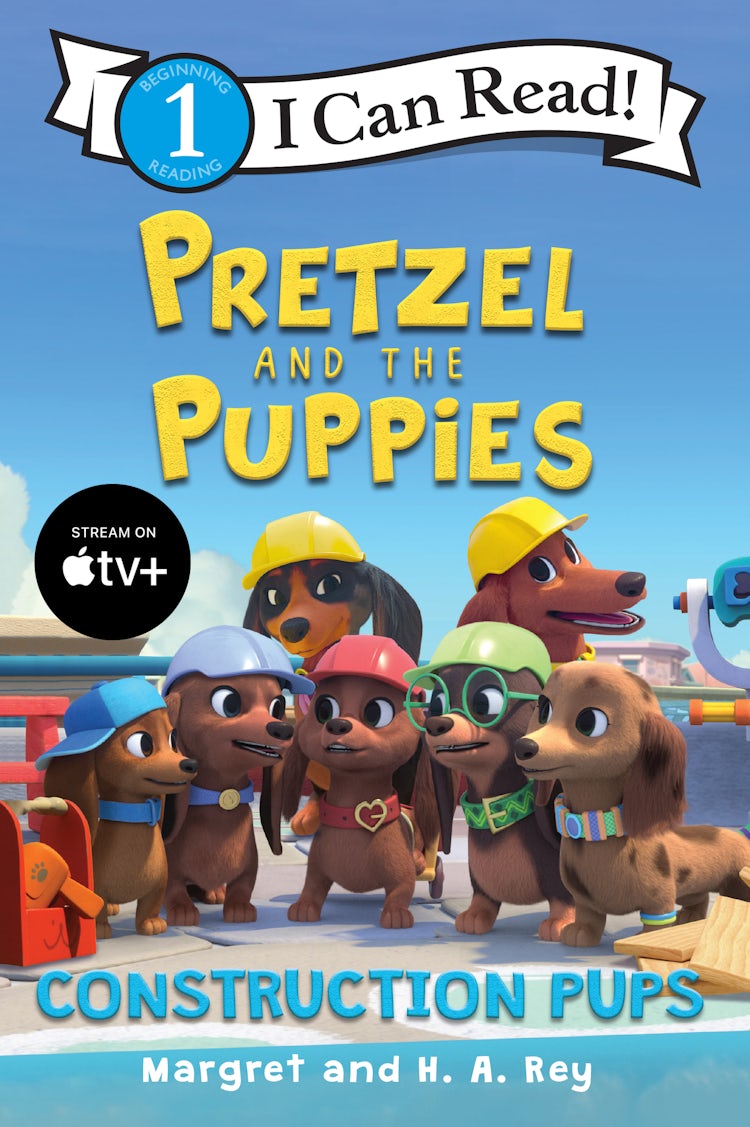 Cover image for Pretzel and the Puppies: Construction Pups, isbn: 9780358683636