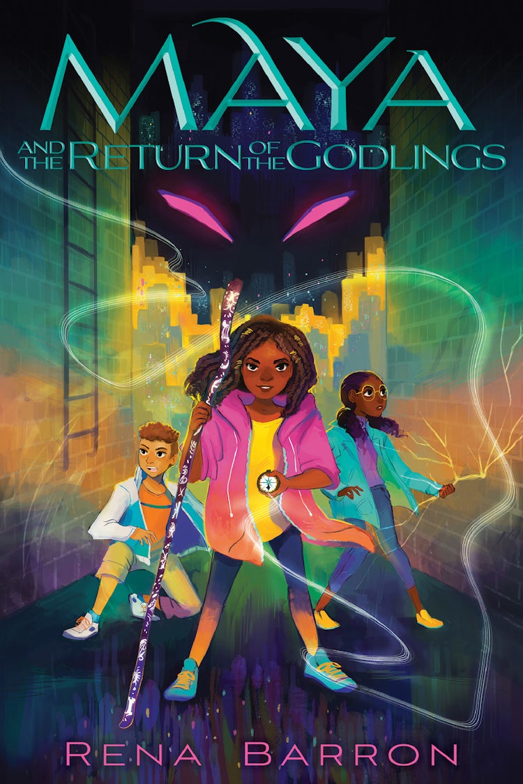 Cover image for Maya and the Return of the Godlings, isbn: 9780358701514