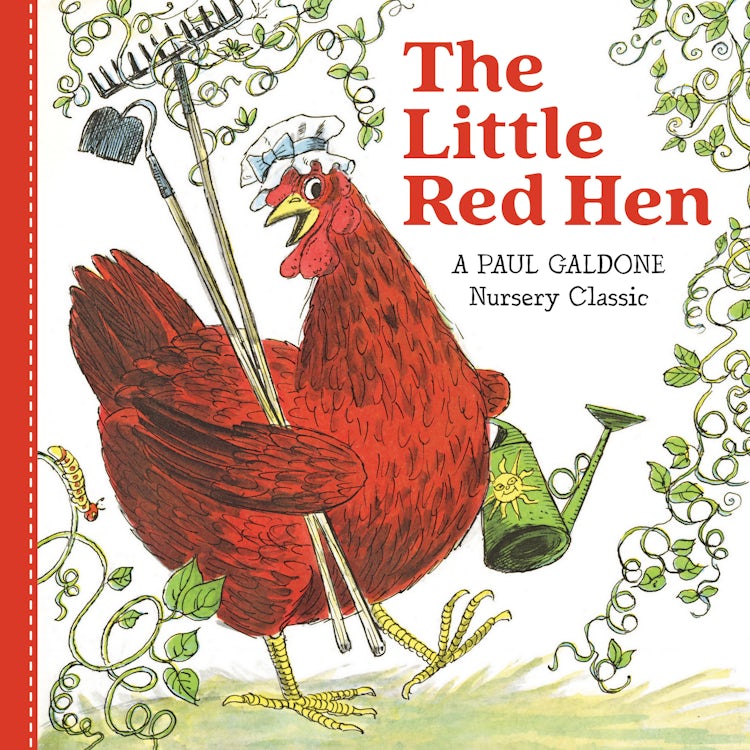 Cover image for The Little Red Hen Board Book, isbn: 9780358732495
