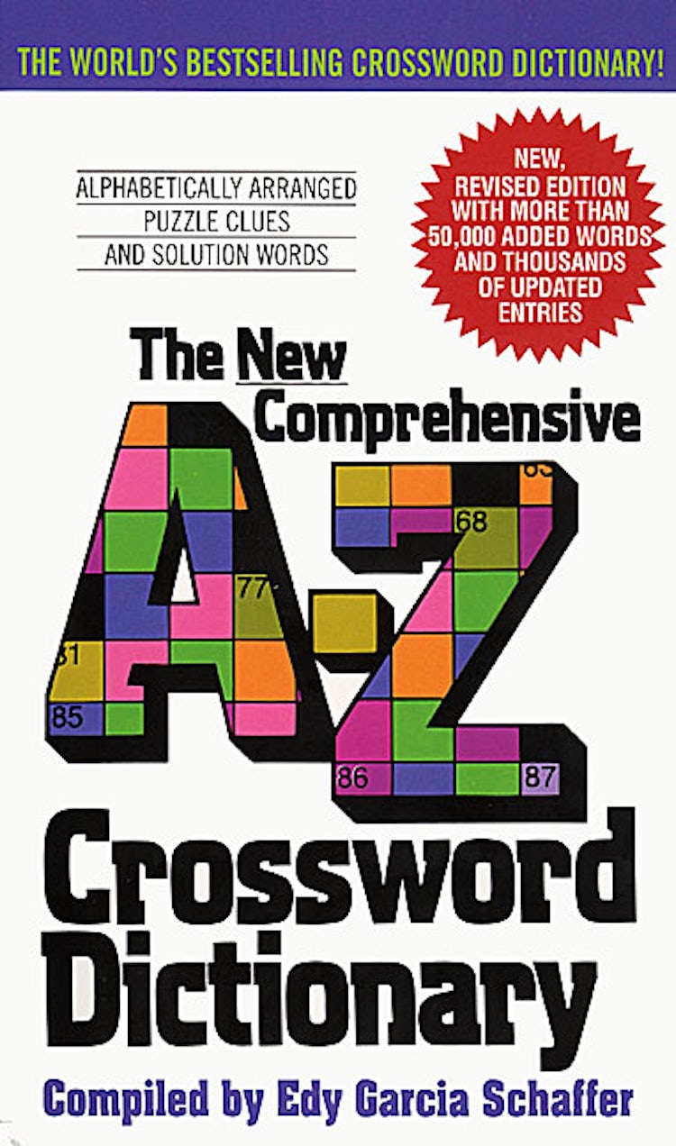 Cover image for The New Comprehensive  A-Z Crossword Dictionary, isbn: 9780380724253