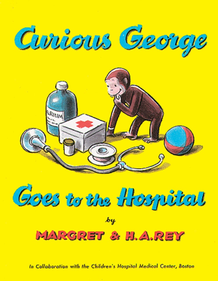 Cover image for Curious George Goes To The Hospital, isbn: 9780395070628