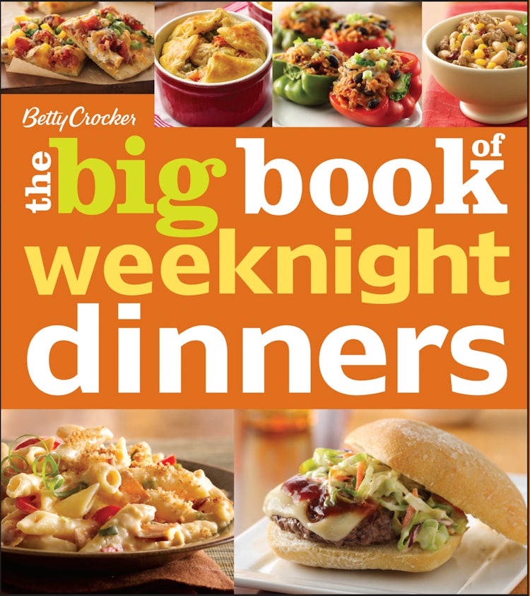 Cover image for Betty Crocker The Big Book Of Weeknight Dinners, isbn: 9780544177598