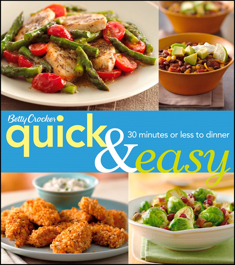 Cover image for Betty Crocker Quick & Easy 3e, isbn: 9780544178267