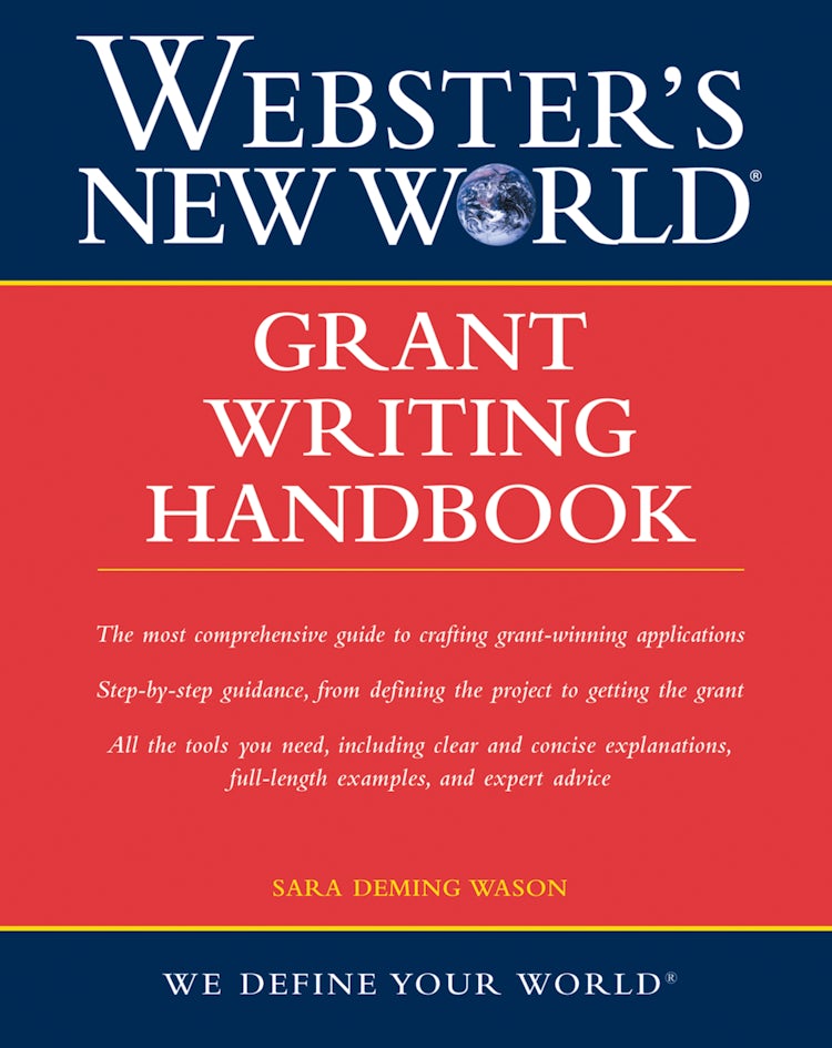 Cover image for Webster's New World Grant Writing Handbook, isbn: 9780544188730
