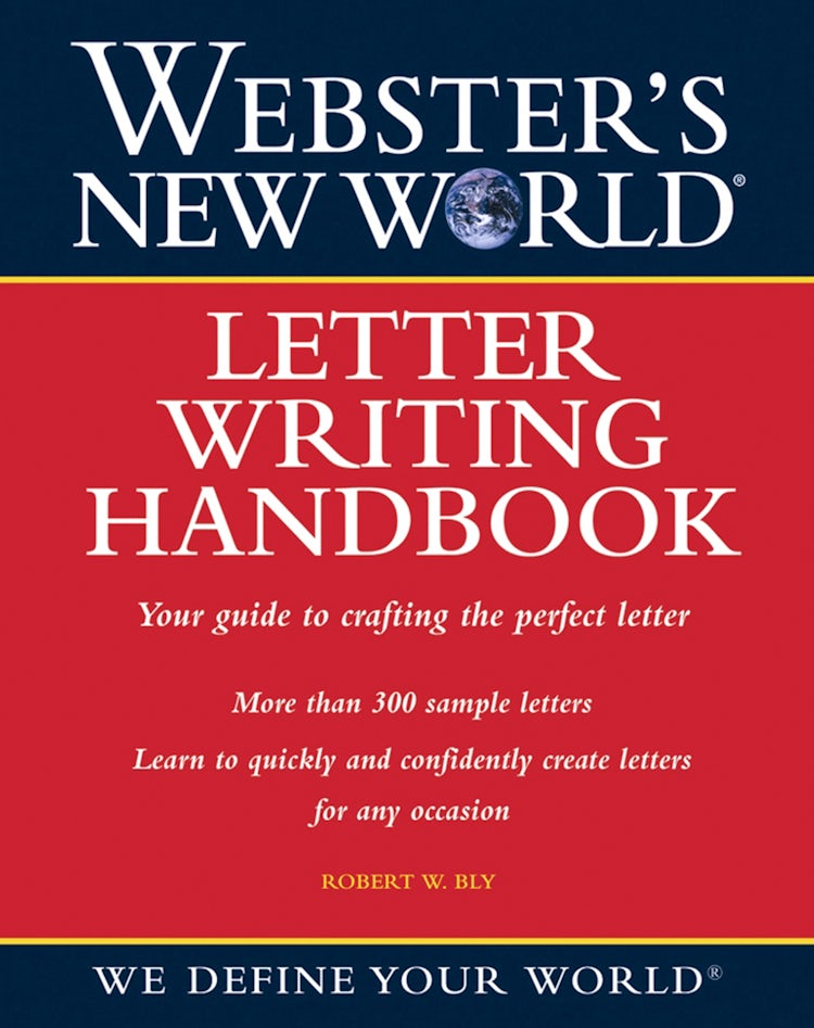 Cover image for Webster's New World Letter Writing Handbook, isbn: 9780544188969