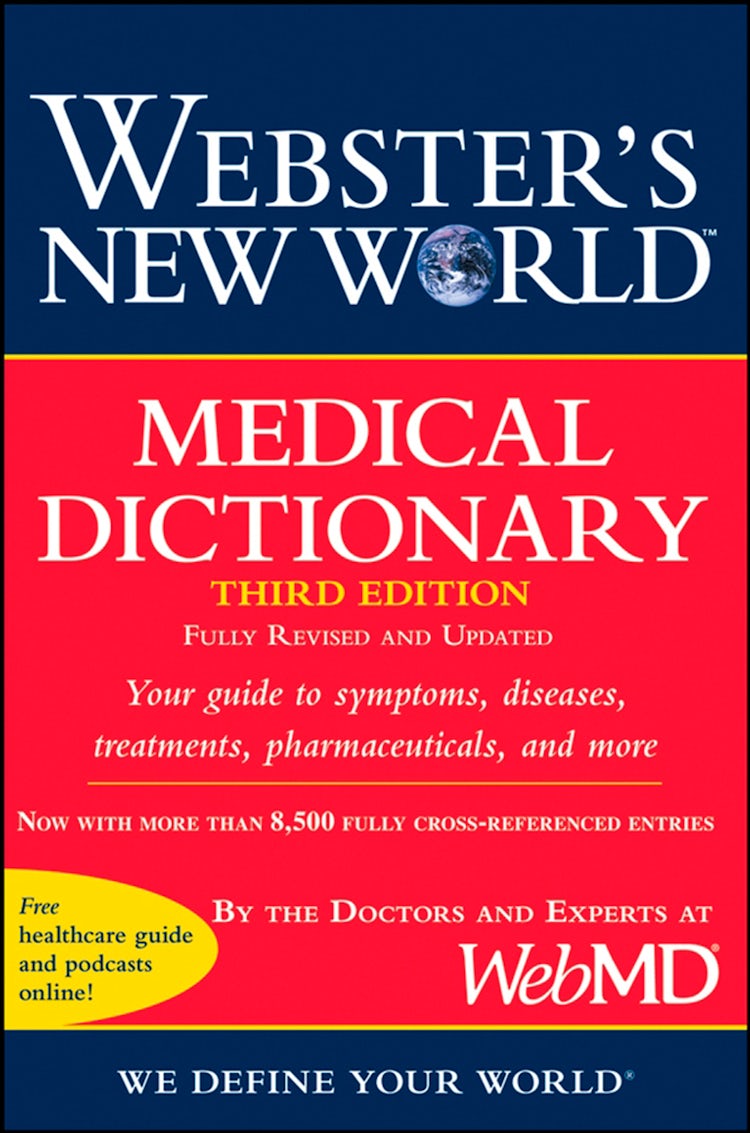 Cover image for Webster's New World Medical Dictionary, 3rd Edition, isbn: 9780544188976