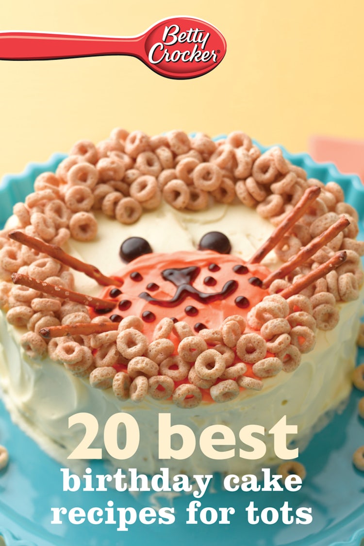Cover image for Betty Crocker 20 Best Birthday Cakes Recipes For Tots, isbn: 9780544201651
