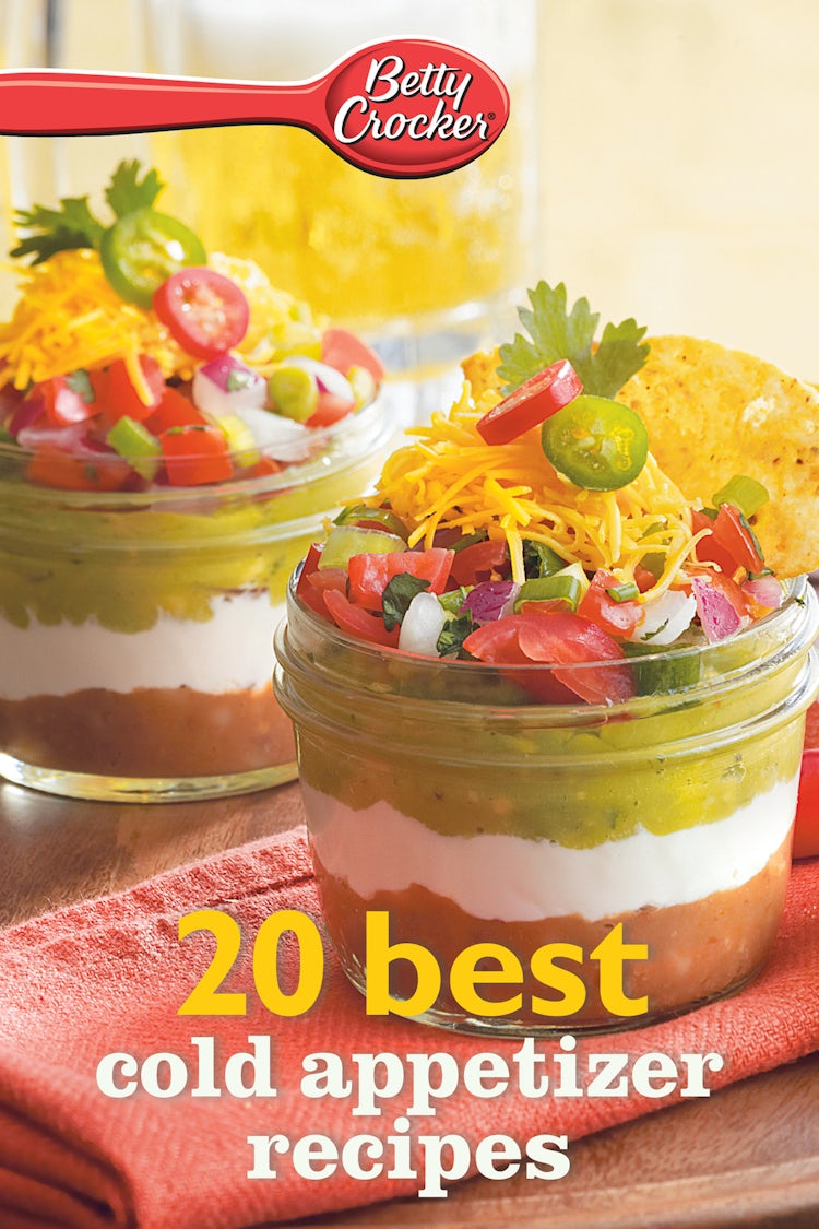Cover image for Betty Crocker 20 Best Cold Appetizer Recipes, isbn: 9780544449886